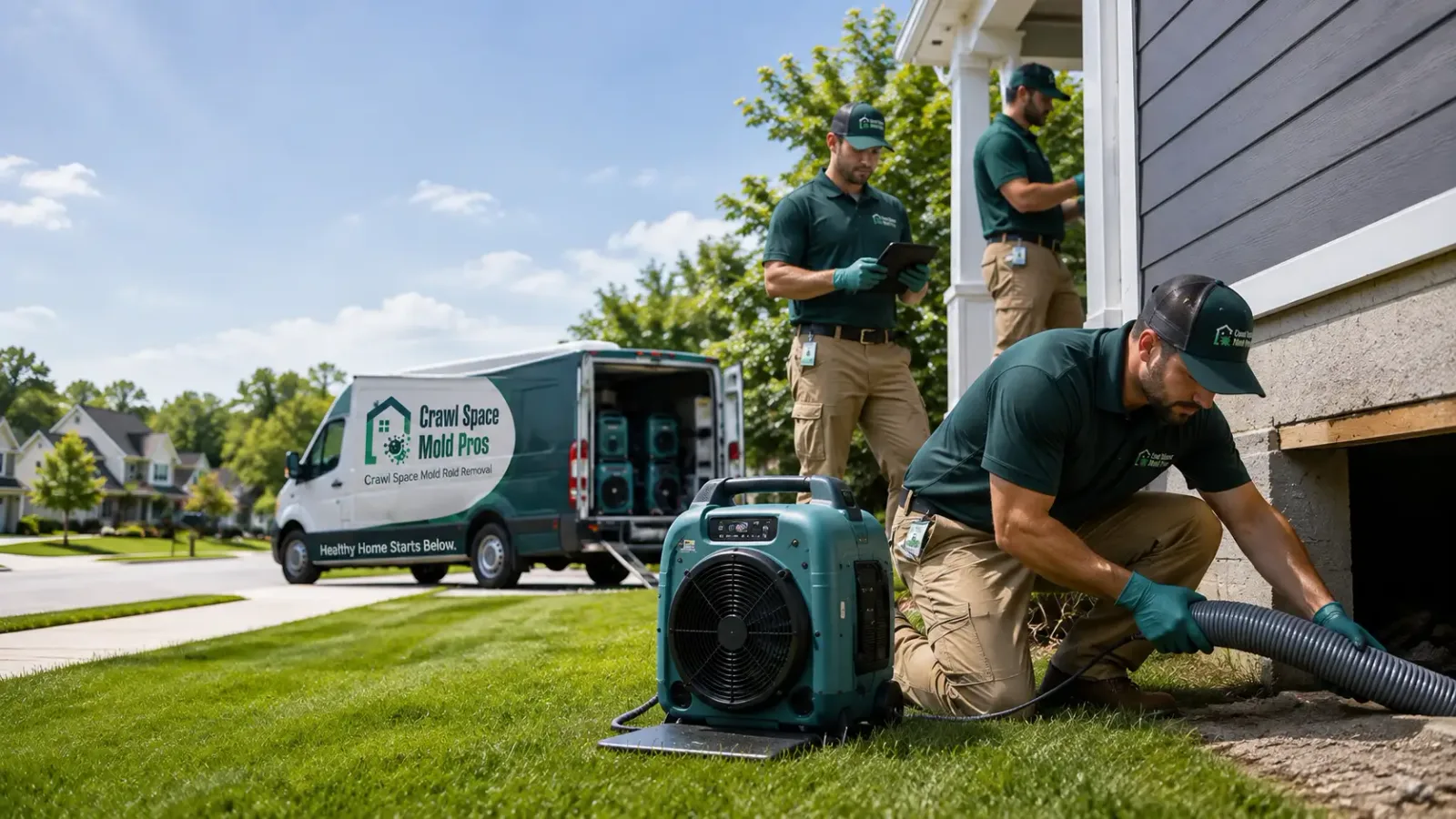 Crawl Space Mold Removal in Waldo, OH